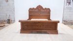 Tempat Tidur Ukiran Peluru Kayu Jati YMJ-TTD 04 - Image 2