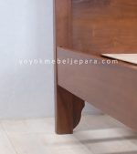 Tempat Tidur Ukiran Peluru Kayu Jati YMJ-TTD 04 - Image 8