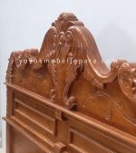 Tempat Tidur Ukiran Peluru Kayu Jati YMJ-TTD 04 - Image 9