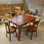 Harga meja makan jati jepara 4 kursi