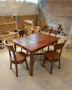 Harga meja makan jati jepara 4 kursi