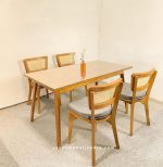 model kursi makan kayu 3