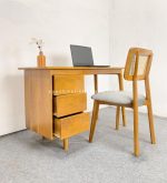 Desain Meja Kerja Kayu Jati YMJ-MJK 03