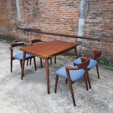 set meja makan minimalis modern 1
