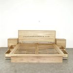 1 set tempat tidur minimalis