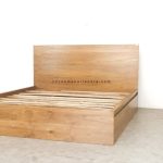 tempat tidur laci jati 1