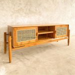 bufet tv minimalis kayu 1