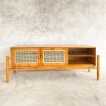 bufet tv minimalis kayu 2