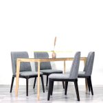 kursi makan jok busa