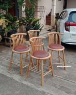 Kursi Bar Kayu Minimalis Model Terbaru YMJ KBR 13