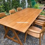 Kursi Meja Makan Minimalis Kayu Jati YMJ-SKM 92 - Image 2