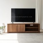Bufet Meja TV Kayu Jati Model Minimalis YMJ-BFTV 50