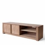 Bufet Meja TV Kayu Jati Model Minimalis YMJ-BFTV 50 - Image 3