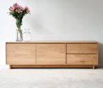 Bufet Meja TV Kayu Jati Model Minimalis YMJ-BFTV 52 - Image 2