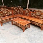 Harga Kursi Sudut Jati Ukir jepara Kayu Jati YMJ-SKTM 63