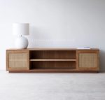 Model Bufet TV Terbaru Kombinasi Kayu x Rotan YMJ-BFTV 49 - Image 2