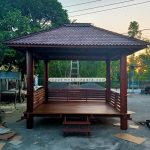 Toko Mebel Jepara Gazebo Kayu Jati Kayu Glugu Kayu Kelapa YMJ-GZB 07 - Image 2