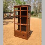 Lemari Hias Minimalis Kayu Jati YMJ-LMH 17