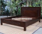 Harga Tempat Tidur Minimalis Kombinasi Ukiran Kayu Jati YMJ-TTD 47 - Image 2