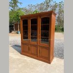 Almari Buku Minimalis Kayu Jati  YMJ-RBK 05