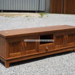 Bufet Meja TV Kayu Jati Model Minimalis YMJ-BFTV 72