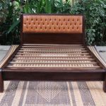 Harga Tempat Tidur Minimalis Kayu Jati YMJ-TTD 43