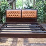 Harga Tempat Tidur Minimalis Kayu Jati YMJ-TTD 44