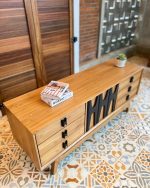 Bufet Mebel Jepara Minimalis / Meja TV Bergaya Retro Custom YMJ-BFTV 86 - Image 4