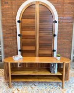 Bufet Mebel Jepara Minimalis / Meja TV Bergaya Retro Custom YMJ-BFTV 87