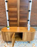 Bufet Mebel Jepara Minimalis / Meja TV Bergaya Retro Custom YMJ-BFTV 88 - Image 5