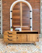 Bufet Mebel Jepara Minimalis / Meja TV Bergaya Retro YMJ-BFTV 91