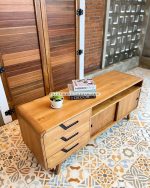 Bufet Mebel Jepara Minimalis / Meja TV Bergaya Retro YMJ-BFTV 91 - Image 4