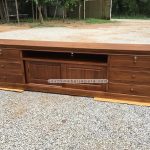 Bufet Meja TV Kayu Jati Model Minimalis YMJ-BFTV 77