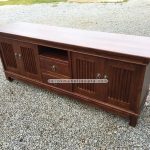 Bufet Meja TV Kayu Jati Model Minimalis YMJ-BFTV 78