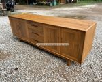 Bufet Meja TV Kayu Jati Model Minimalis YMJ-BFTV 80 - Image 2