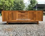 Bufet Meja TV Kayu Jati Model Minimalis YMJ-BFTV 80 - Image 3