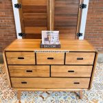 Buffet Laci-Laci Minimalis Retro Kayu Jati YMJ-BFT 60