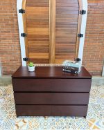 Buffet 6 Laci Minimalis Kayu Jati YMJ-BFT 62