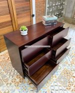 Buffet 6 Laci Minimalis Kayu Jati YMJ-BFT 62 - Image 2