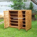 Rak Sepatu Kayu Jati Model Minimalis YMJ-RKSP 11 - Image 3