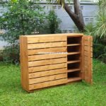 Rak Sepatu Kayu Jati Model Minimalis YMJ-RKSP 11 - Image 2