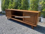 Bufet Meja TV Kayu Jati Model Minimalis YMJ-BFTV 106 - Image 5