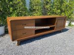 Bufet Meja TV Kayu Jati Model Minimalis YMJ-BFTV 106 - Image 2