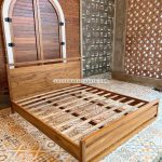 Harga Tempat Tidur Minimalis Kayu Jati YMJ-TTD 59