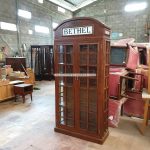 Lemari Hias Dispaly Cabinet Custom Model Box Telephone YMJ-LMH 20 - Image 2