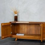 Bufet Mebel Jepara Minimalis / Meja TV Bergaya Retro Custom YMJ-BFTV 112 - Image 4