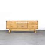 Bufet Mebel Jepara Minimalis / Meja TV Bergaya Retro Kayu Jati YMJ-BFTV 113 - Image 2