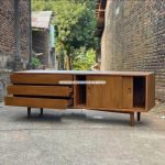 Bufet Meja TV Kayu Jati Model Minimalis YMJ-BFTV 108 - Image 3