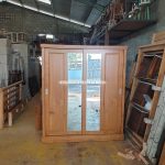Lemari Baju Kaca Custom Pintu Sliding YMJ-LMP 55