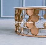 Desain Coffee Table - Meja Marmer Ornamen YMJ-MJMR 04 - Image 4